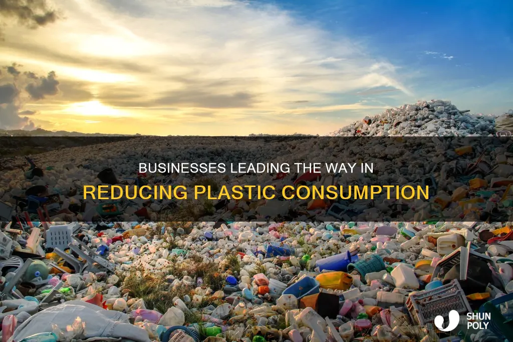 how compnays are lowing plastic consumption