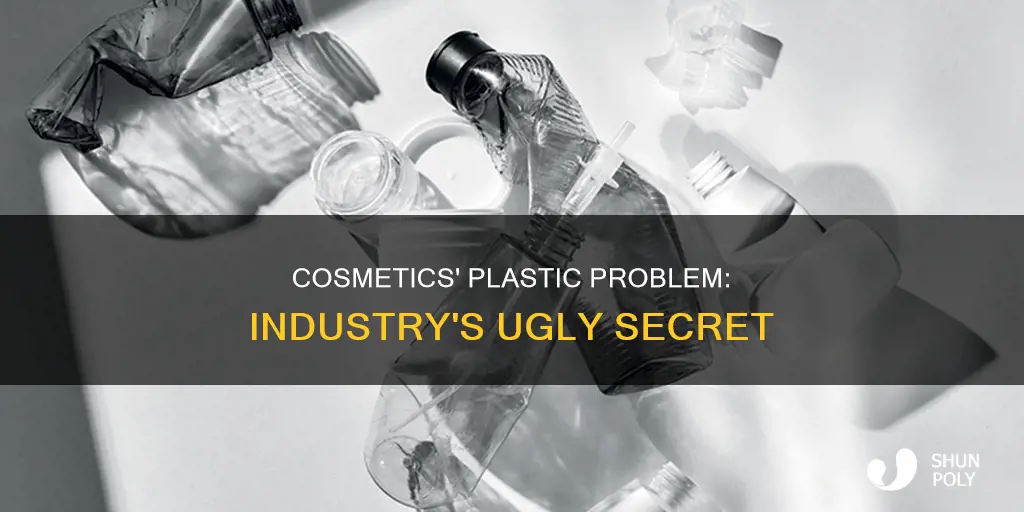 how cosmetics industries add to plastic