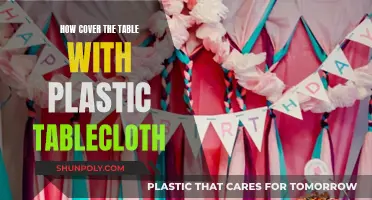 Guide to Covering Tables with Plastic Tablecloths