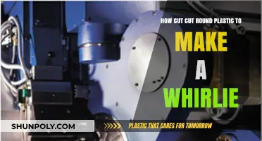 Crafting a Whirlie: Easy Steps to Cut Round Plastic