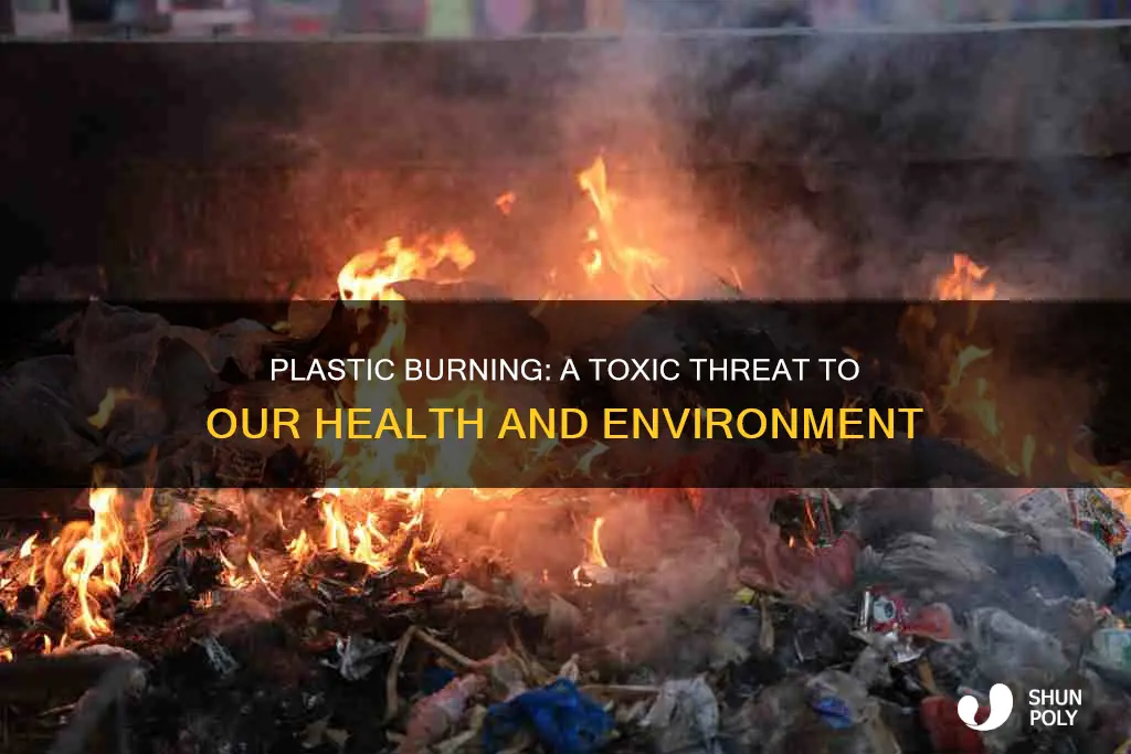 how dangerous is it to burn plastic
