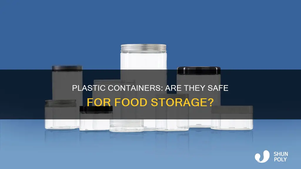 how dangerous is storing food in plastic containers