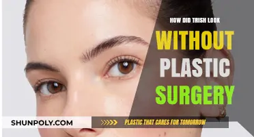 Trish's Natural Beauty: Unveiling Her Pre-Plastic Surgery Look