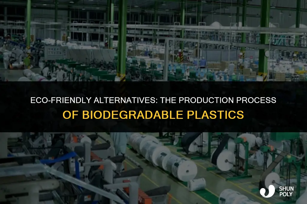 how different types of biodegradable plastics are produced
