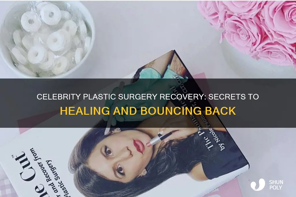 how do celebrities recover from plastic surgery
