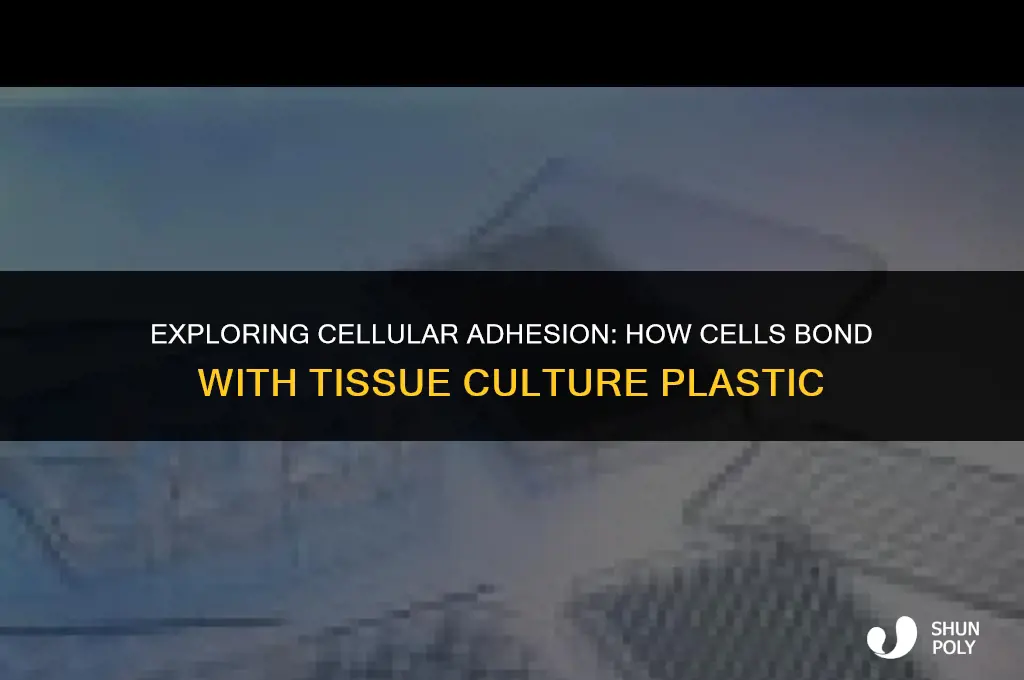 how do cells adhere to tissue culture plastic