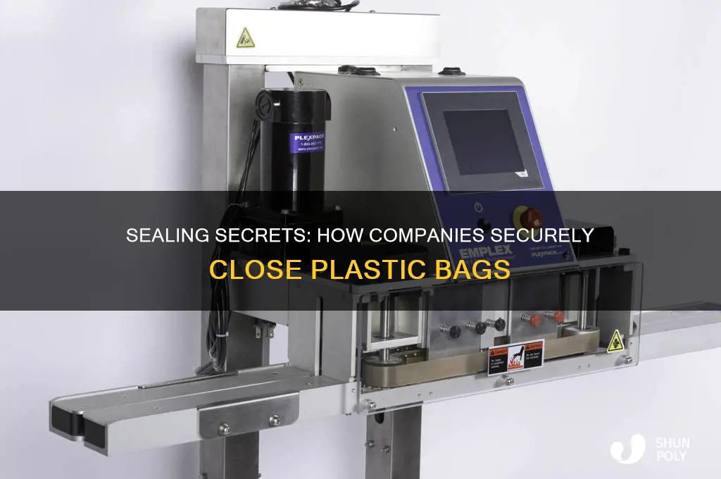 how do companies seal their plastic bags