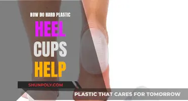 Heel Pain Relief: Hard Plastic Heel Cups