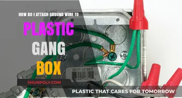 Attaching Ground Wire to Plastic Gang Box: A Step-by-Step Guide
