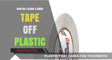 Effective Ways to Remove Double-Sided Tape from Plastic Surfaces