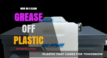 Effective Ways to Remove Grease Stains from Plastic Surfaces Easily