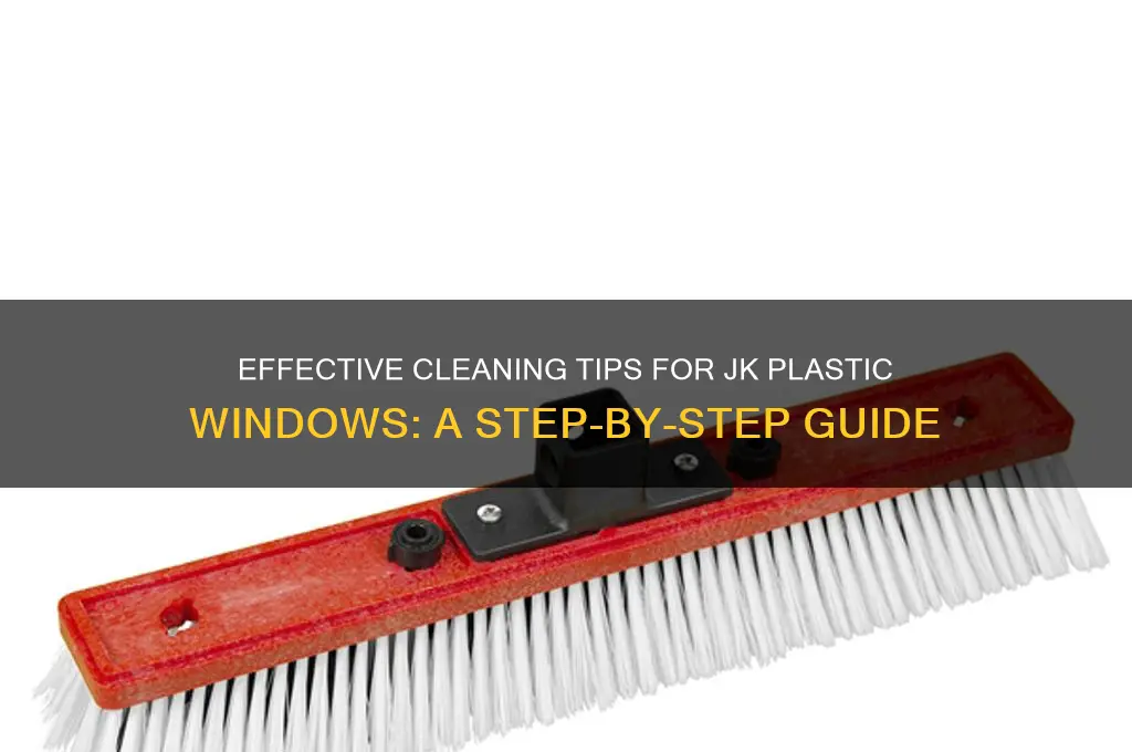 how do i clean jk plastic windows