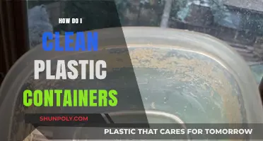 Clean Plastic Containers: Tips for Sparkling Plastics