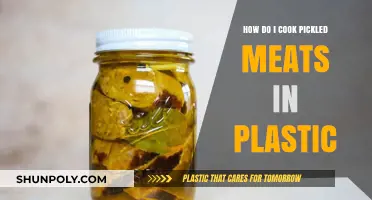 Savoring Simplicity: A Guide to Cooking Pickled Meats in Plastic