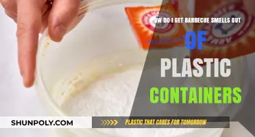 Erase Lingering Barbecue Scents from Plastic Containers