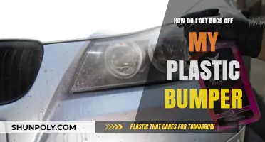 Effective Ways to Remove Bugs from Your Plastic Car Bumper