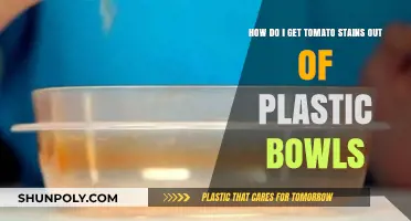 Effective Ways to Remove Tomato Stains from Plastic Bowls Easily