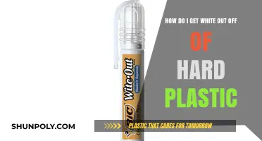 Easy Tips to Remove White-Out from Hard Plastic Surfaces