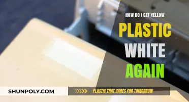 Restore Yellowed Plastic: Easy Tips to Make It White Again
