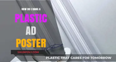 Easy Steps to Hang Your Plastic Ad Poster Like a Pro