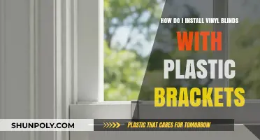 Easy Guide to Installing Vinyl Blinds with Plastic Brackets