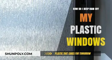 Effective Ways to Keep Rain Off Your Plastic Windows
