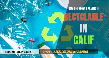 Recycling in California: Identifying Recyclable Plastics