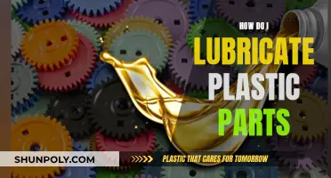 Lubricating Plastic Parts: The Best Way to Do It