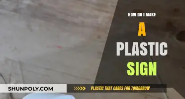 DIY Plastic Sign Creation: Easy Steps for Custom Designs