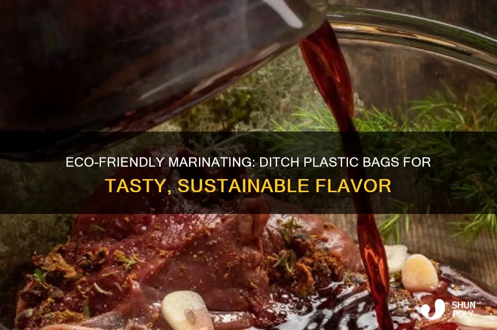 how do i marinade without plastic bags