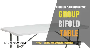Unfolding Success: A Guide to Opening Your Plastic Bifold Table