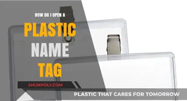 Unveiling the Secrets: How to Effortlessly Open a Plastic Name Tag
