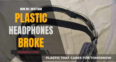 Fixing Snapped Headphones: Reattach Plastic Parts Like a Pro