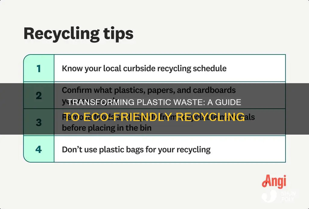 how do i recycle my plastic waste