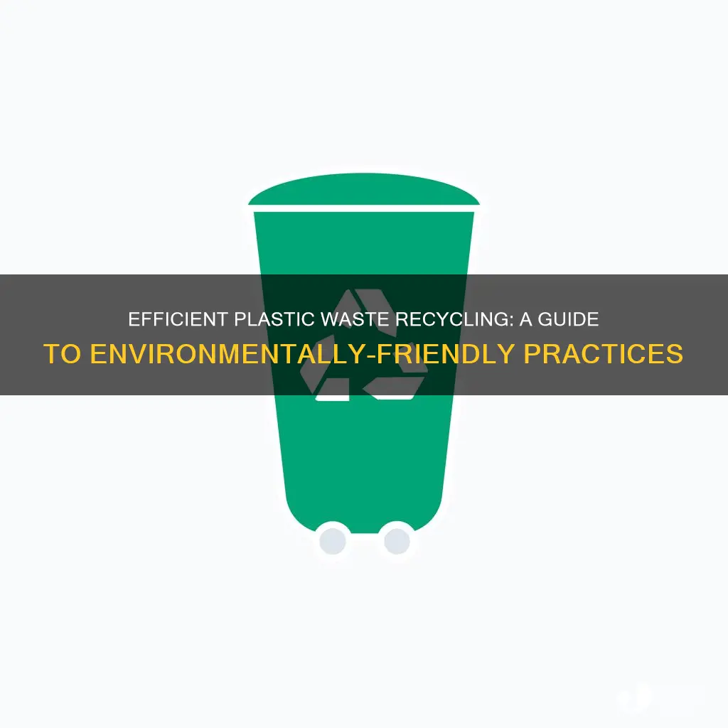 how do i recycle my plastic waste