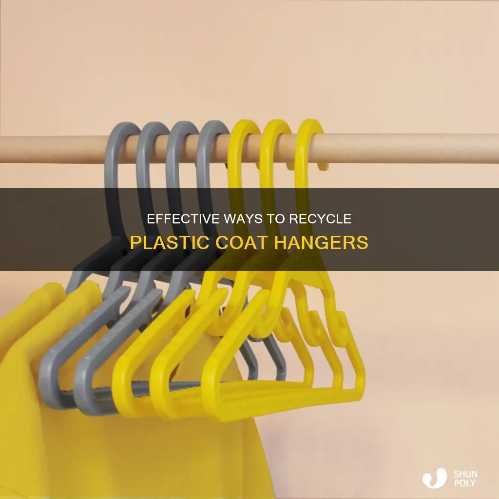 how do i recycle plastic coat hangers