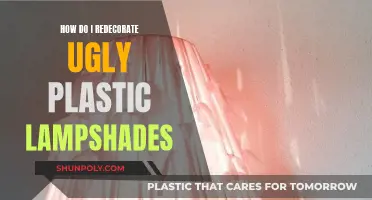 Transforming Ugly Plastic Lampshades: Creative Cover-Up Ideas