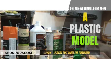 Removing Enamel Paint from Plastic Models: A Quick Guide