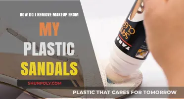 Easy Steps to Clean Makeup Off Plastic Sandals Effectively