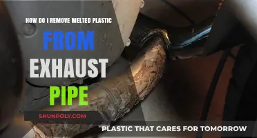 Effective Methods to Remove Melted Plastic from Exhaust Pipes Easily