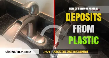 Effective Ways to Remove Mineral Deposits from Plastic Surfaces