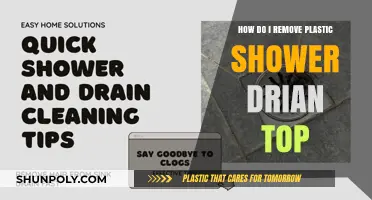 Easy Steps to Remove Your Plastic Shower Drain Top