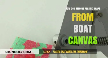 Easy Steps to Remove Plastic Snaps from Boat Canvas