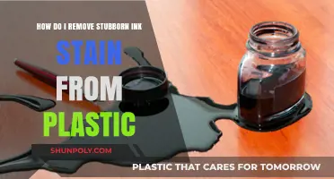 Effective Methods to Remove Stubborn Ink Stains from Plastic Surfaces
