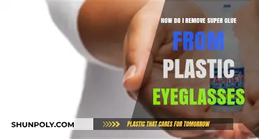 Quick Fix: Removing Super Glue from Plastic Eyeglasses Safely