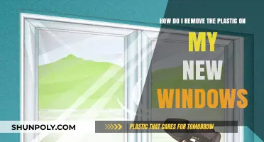 Removing Protective Plastic Film from New Windows: A Step-by-Step Guide