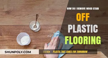 Effective Methods to Remove Wood Stain from Plastic Flooring