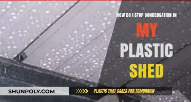 Preventing Condensation in Your Plastic Shed: A Comprehensive Guide