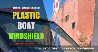 DIY Guide: Straightening a Bent Plastic Boat Windshield