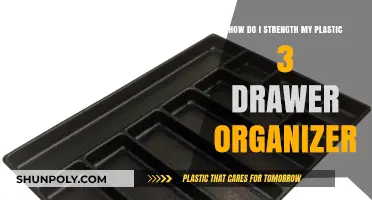 Durable DIY: Fortifying Your Plastic 3-Drawer Organizer for Longevity